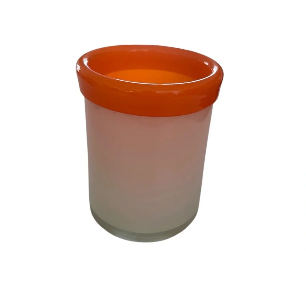 Mid Century Hand Blown Glass Canister Perfect Blend of Style and Function